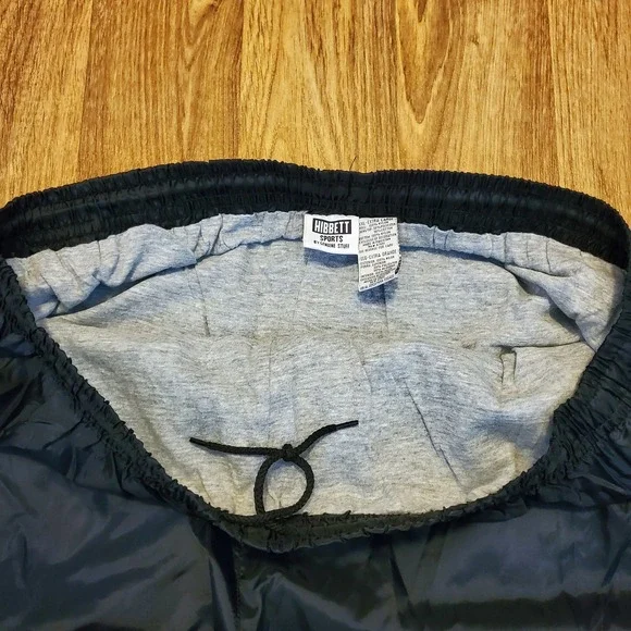Vintage Georgia Bulldogs Track Pants Men 2XL Black Lined Zip Leg Y2K Baggy